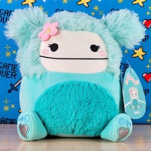 Squishmallow Joelle the Sasquatch Bigfoot 8" UltraSoft Box Lunch Toy Plush NWT